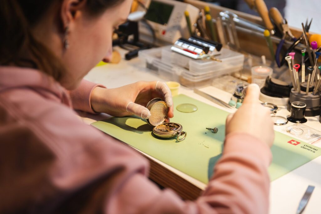 Reparatie uurwerk